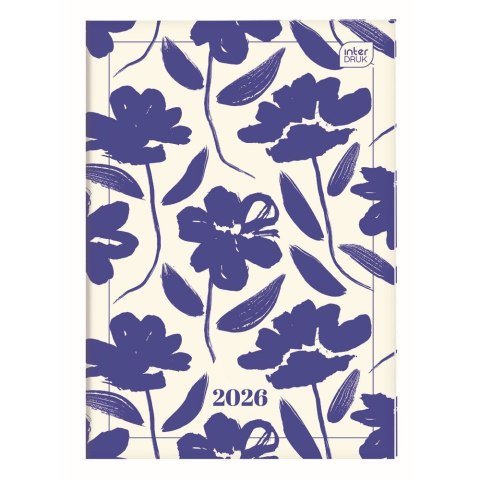 Kalendarz książkowy (terminarz) miękka oprawa HYBRYDA A5 Interdruk (64 stony)