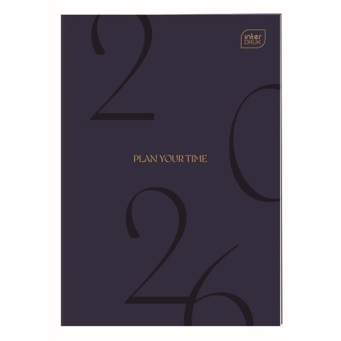 Kalendarz książkowy (terminarz) miękka oprawa HYBRYDA A5 Interdruk (64 stony)