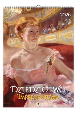 Kalendarz ścienny DZIEDZICTWO IMPRESJONIZMU A2 Pan Kalendarzyk (A2 V.1)