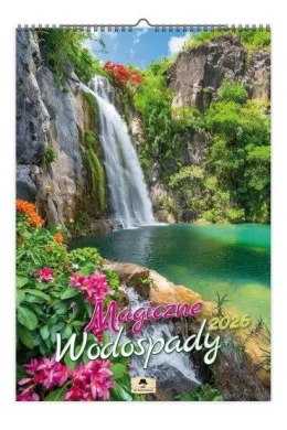 Kalendarz ścienny Magiczne wodaospady 320mm x 470mm Pan Kalendarzyk (A3 VD.13)
