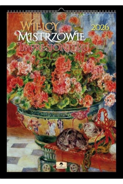 Kalendarz ścienny WIELCY MISTRZOWIE IMPRESJONIZMU 320mm x 470mm Pan Kalendarzyk (A3 VD.18)