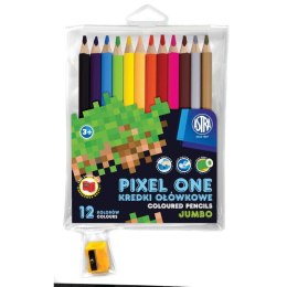 Kredki ołówkowe Pixel One 12 kol. Astra (312221005)