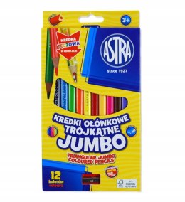 Kredki ołówkowe + tęczowa 12 kol. Astra (312023911)