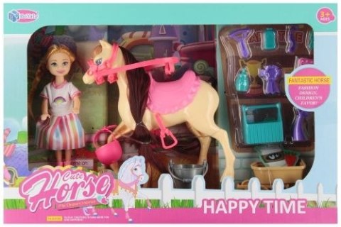 Lalka z koniem [mm:] 150 Mega Creative (543690)
