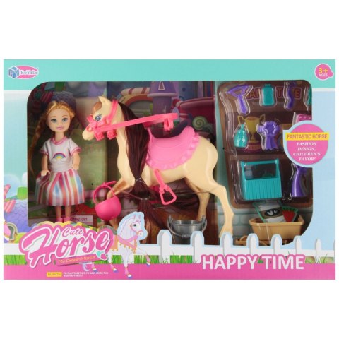 Lalka z koniem [mm:] 150 Mega Creative (543690)