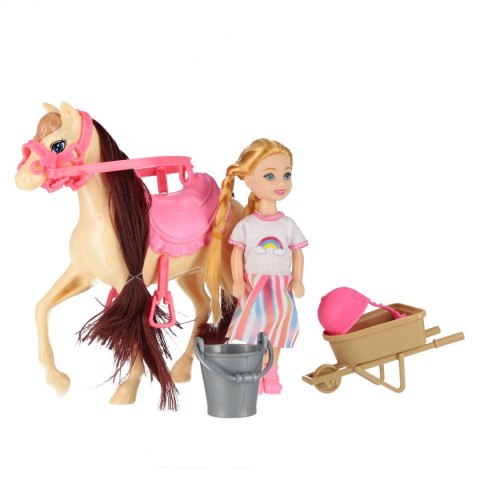 Lalka z koniem [mm:] 150 Mega Creative (543690)