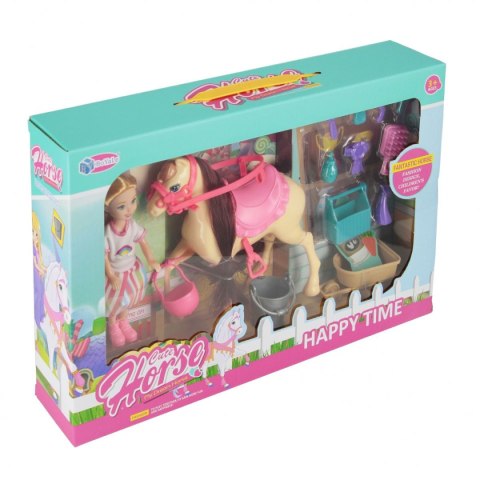 Lalka z koniem [mm:] 150 Mega Creative (543690)