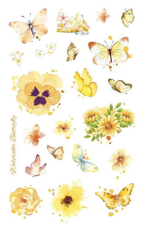 Naklejka (nalepka) Craft-Fun Series Naklejki foliowe 4 plansze Titanum (25YZ020)