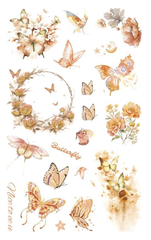 Naklejka (nalepka) Craft-Fun Series Naklejki foliowe 4 plansze Titanum (25YZ020)