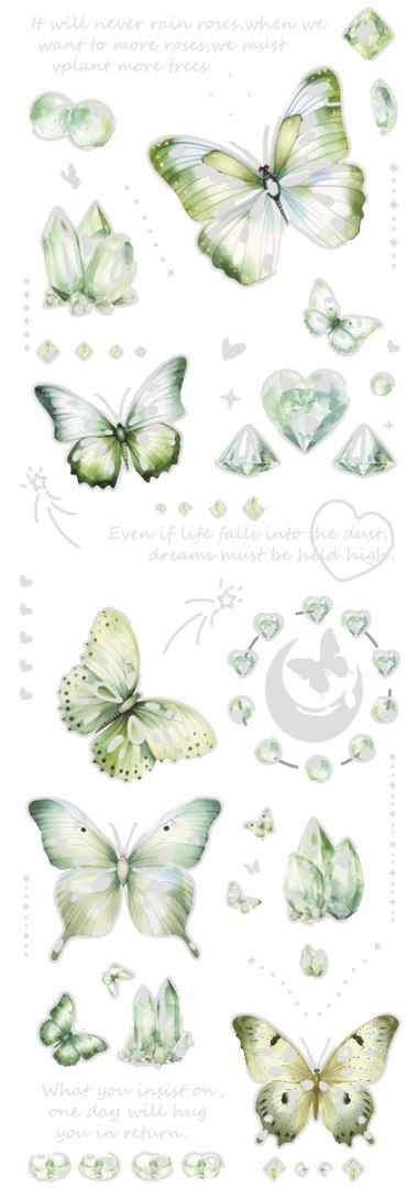 Naklejka (nalepka) Craft-Fun Series Naklejki foliowe 6 plansz Titanum (25YZ012)