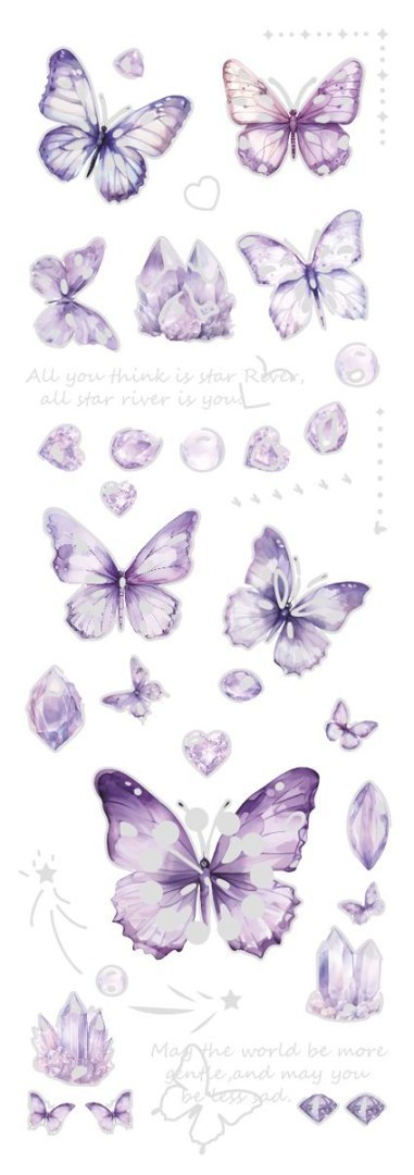 Naklejka (nalepka) Craft-Fun Series Naklejki foliowe 6 plansz Titanum (25YZ015)