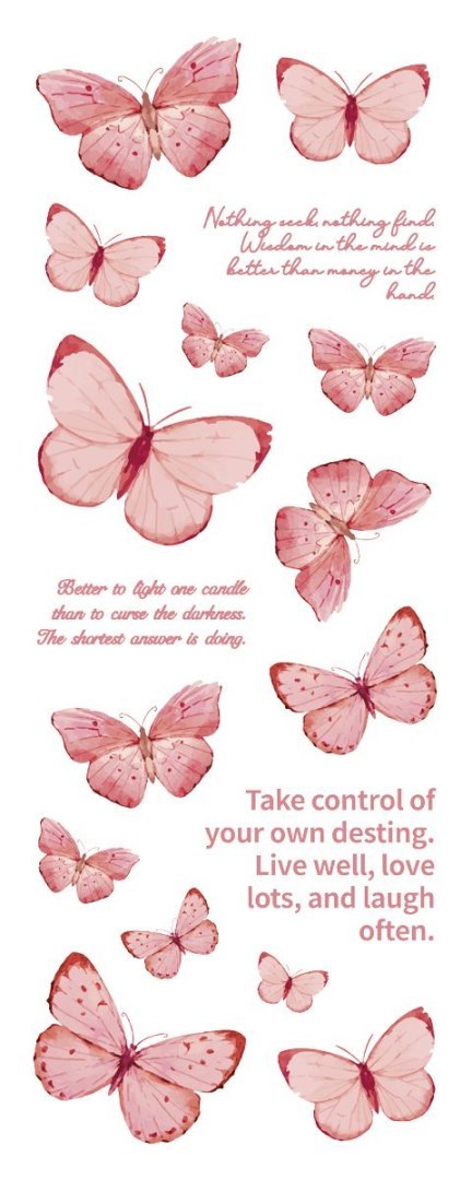 Naklejka (nalepka) Craft-Fun Series Naklejki foliowe 6 plansz Titanum (25YZ019)