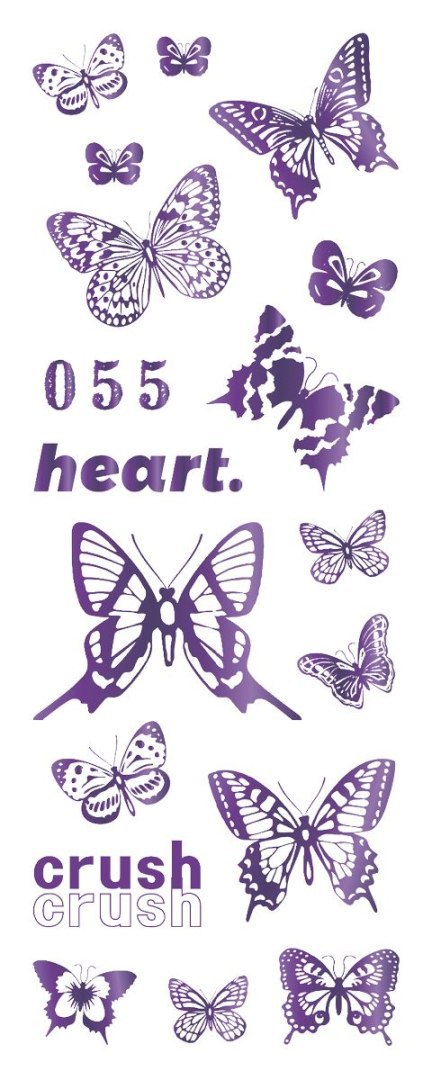 Naklejka (nalepka) Craft-Fun Series Naklejki foliowe 6 plansz Titanum (25YZ025)