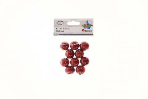 Ozdoba drewniana Craft-Fun Series Korale drewniane w kolorze ciemnobrązowym Titanum (25KBZ004)