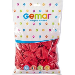 Balon gumowy 100szt. Czerwony 300mm 12cal Godan (G110/05)