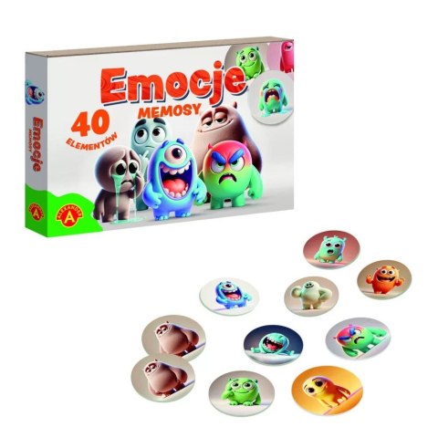 Gra edukacyjna Memosy Emocje Alexander