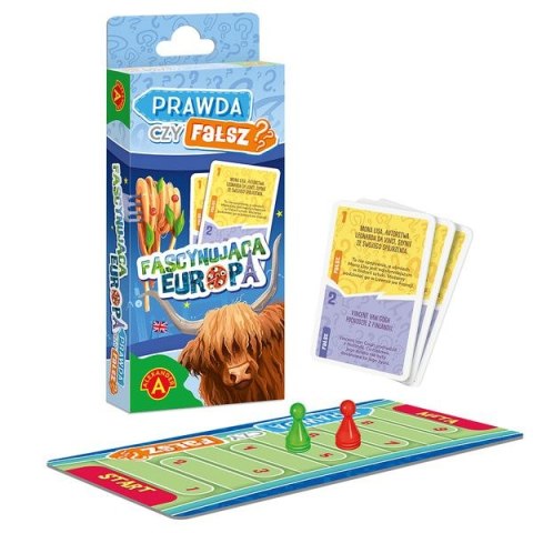 Gra edukacyjna QUIZ - PRAWDA CZY FAŁSZ? FASCYNUJĄCA EUROPA Alexander