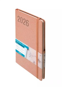 Kalendarz książkowy (terminarz) 2026 SAKURA TDW A6 Antra (miedziany)