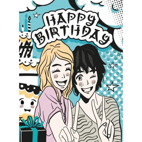 Kartka składana B6 MANGA B6 Henry (5907465668385)