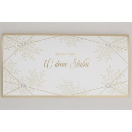Kartka składana ślub dl DL Pol-mak (DLUX_SL_464)