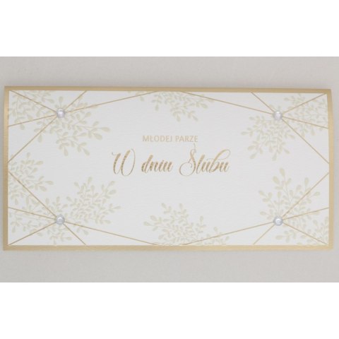 Kartka składana ślub dl DL Pol-mak (DLUX_SL_464)