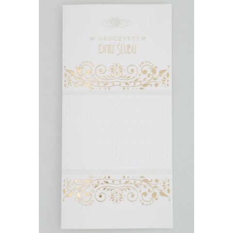 Kartka składana ślub dl DL Pol-mak (DLUX_SL_464)