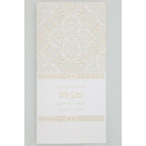 Kartka składana ślub dl DL Pol-mak (DLUX_SL_464)