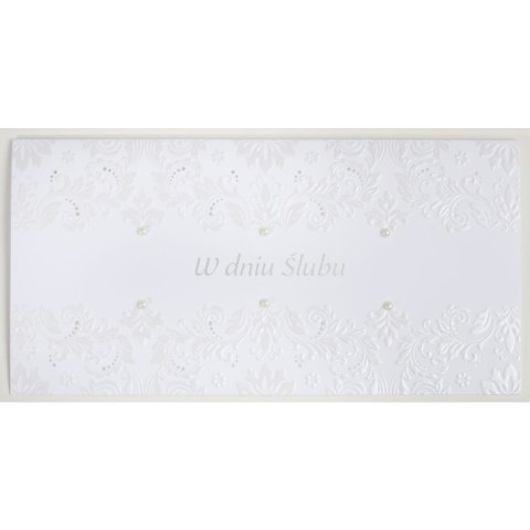Kartka składana ślub dl DL Pol-mak (DLUX_SL_464)