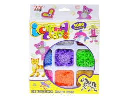 Koraliki dla dziewczynki do zaprasowania 3000 szt. Adar (566217)