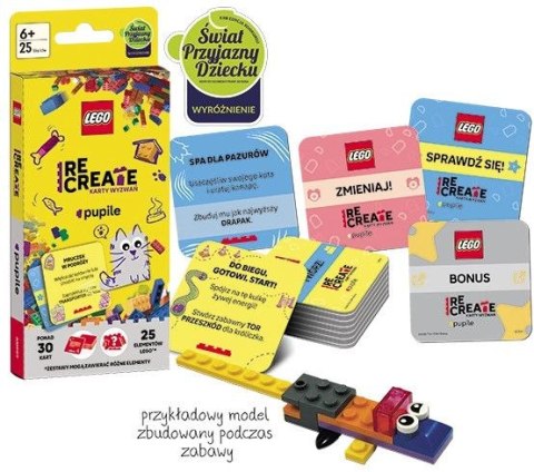 Książeczka edukacyjna LEGO® Recreate. Karty Wyzwań. Pupile Ameet (ACP 6610) Książeczka edukacyjna LEGO® Recreate. Karty Wyzwań. Pupile Ameet (ACP 6610)
