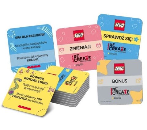 Książeczka edukacyjna LEGO® Recreate. Karty Wyzwań. Pupile Ameet (ACP 6610) Książeczka edukacyjna LEGO® Recreate. Karty Wyzwań. Pupile Ameet (ACP 6610)