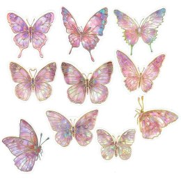 Naklejka (nalepka) Craft-Fun Series Motyle różowe Naklejki foliowe Titanum (25CR002)