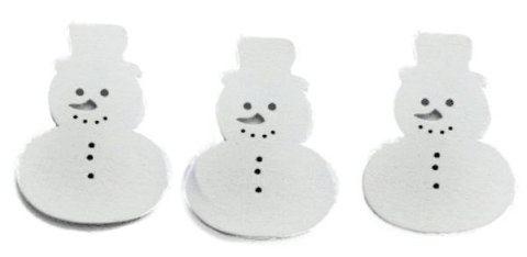 Ozdoba drewniana Craft-Fun Series bałwanki Titanum (MTCR-WDC823)