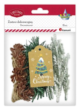 Ozdoba świąteczna Craft-Fun Series Zestaw do dekoracji prezentu Titanum (25YX0514-8)