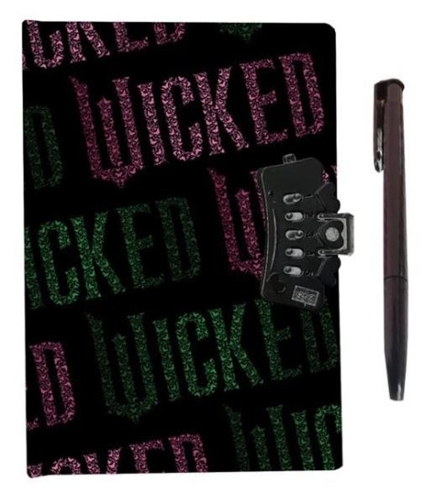 Pamiętnik WICKED na szyfr A5 Beniamin