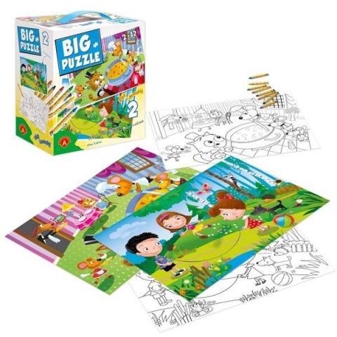 Puzzle Big Puzzle 2 - Skakanka/Restauracja Alexander (2470)