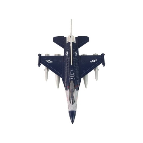 Samolot Napęd Frykcyjny Światła Dźwięki 1:72 Granatowy Lean (15407)