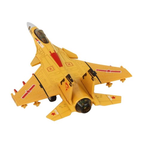 Samolot Z Napędem Frykcyjnym Szary Czarny lub Żółty Lean (16284)