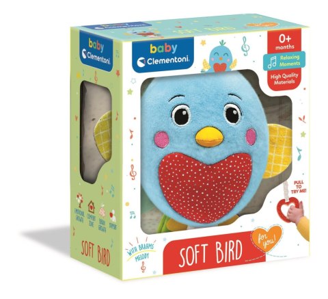 Zabawka dźwiękowa Pozytywka ptaszek Clementoni (17821)