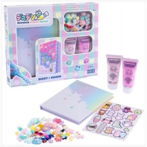 Zestaw kreatywny dla dzieci Pamiętnik do Dekorowania Nice Group (5113)