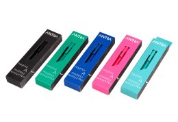 Długopis różowy wkład niebieski Antra