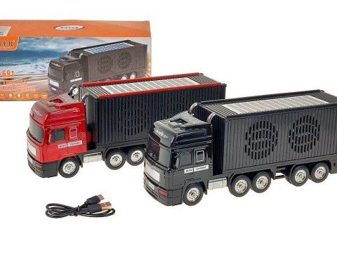 Głośnik auto ciężarowe, 27x11x7cm, panel solarny na dachu Adar (617520)