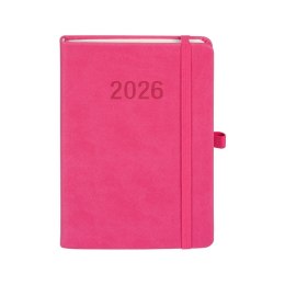 Kalendarz książkowy (terminarz) 2026 MEMOFIX DNS B6 Antra (różowy)