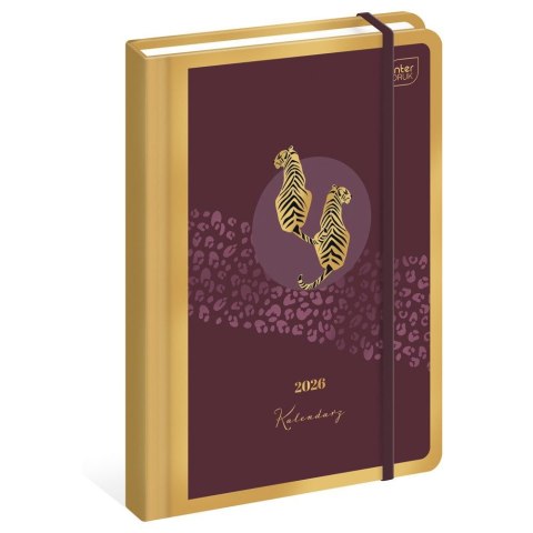 Kalendarz książkowy (terminarz) METAL. satin B6 Interdruk (192 strony) Kalendarz książkowy (terminarz) METAL. satin B6 Interdruk (192 strony)