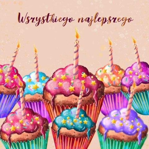 Kartka składana KARNET KW BABECZKI kw Henry (5907465661270)