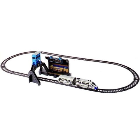 Kolejka na Baterie 244 cm + Dworzec Wagon Lean (2434)