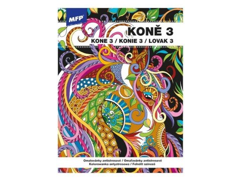 Kolorowanka antystresowa Konie (5301220)