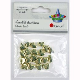 Koraliki kreatywne Craft-Fun Series lustrzane serca Titanum (25BJ033111)