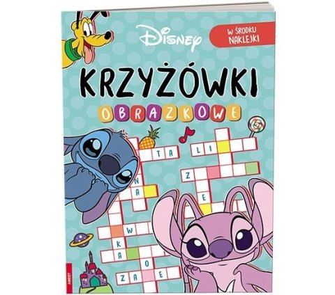 Książeczka edukacyjna Disney. Krzyżówki obrazkowe Ameet (KRZ 9101) Książeczka edukacyjna Disney. Krzyżówki obrazkowe Ameet (KRZ 9101)