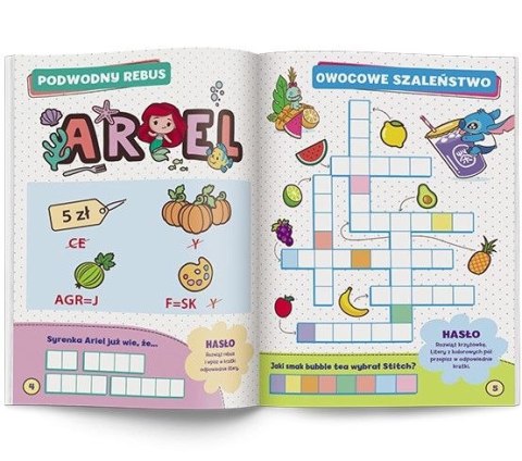 Książeczka edukacyjna Disney. Krzyżówki obrazkowe Ameet (KRZ 9101) Książeczka edukacyjna Disney. Krzyżówki obrazkowe Ameet (KRZ 9101)